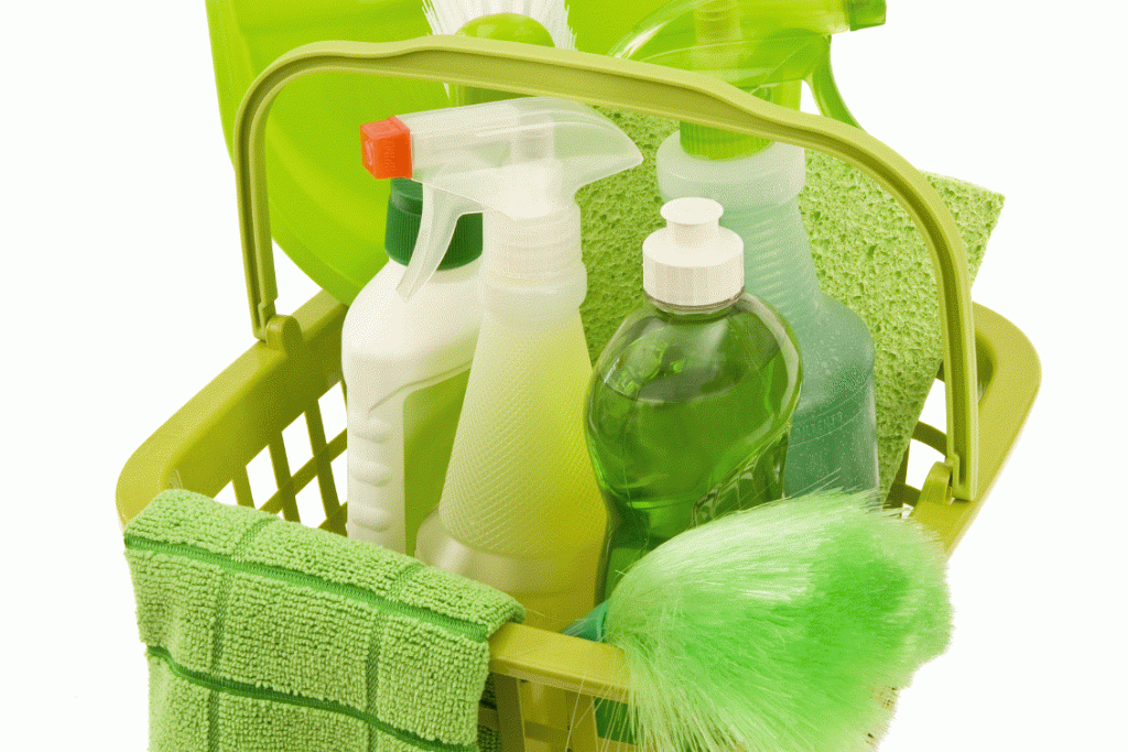 Image of sand mound safe household cleaners.