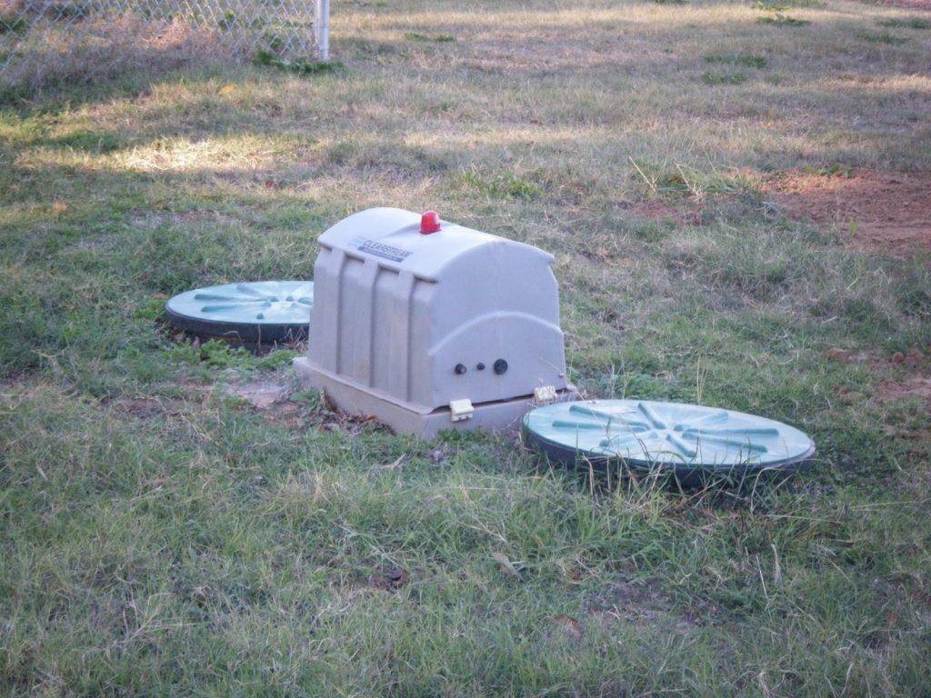 Image of a sand mound aerator.