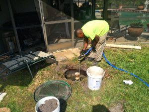 Image of a professional septic cleaner.